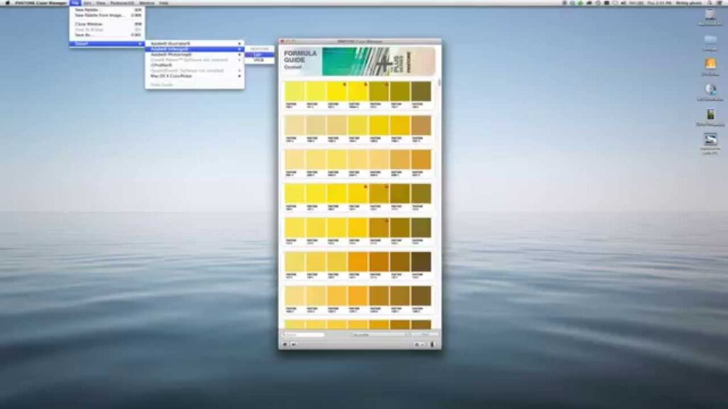 Pantone color manager software free download for mac