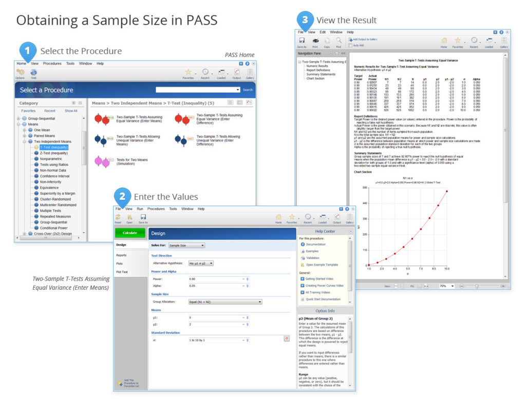 Pass sample size software free download