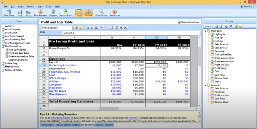 Palo alto business plan pro software free download