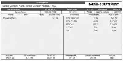 Paystub software download