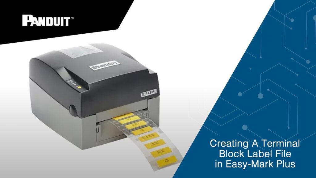 Panduit easy mark labeling software download