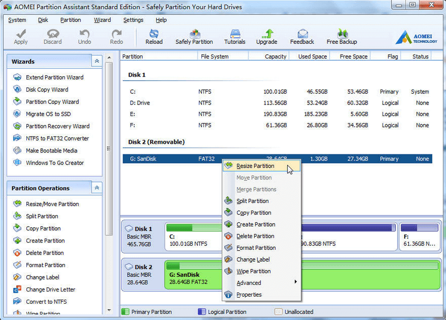 Partition software free download